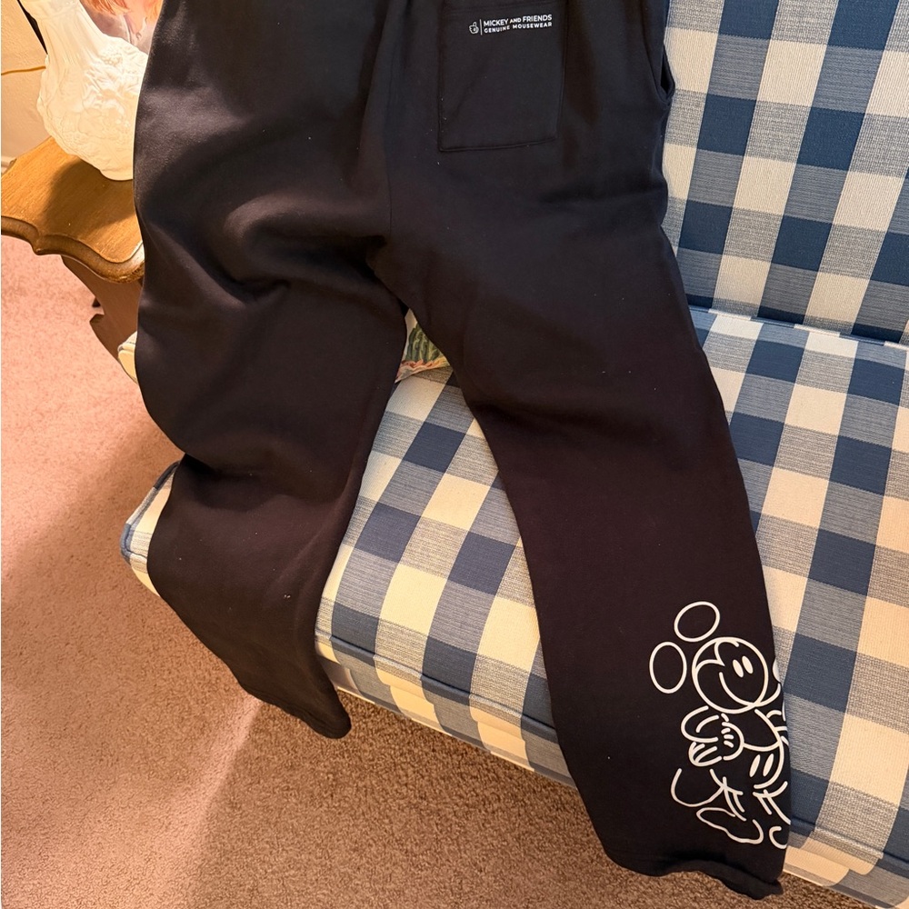 Disney Black Womens Joggers